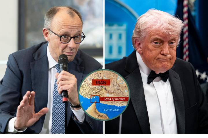 El canciller federal alemán, Friedrich Merz, y el presidente de EEUU, Donald Trump; en sendas imágenes de archivo, respectivamente.