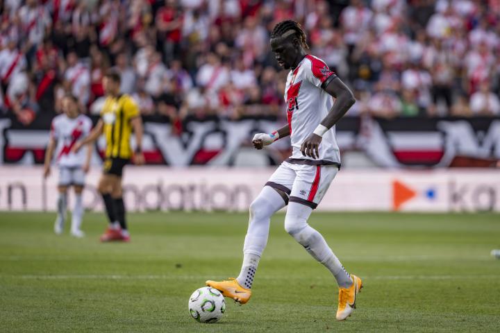 El ftubolista del Rayo Vallecano Pathe Ciss.