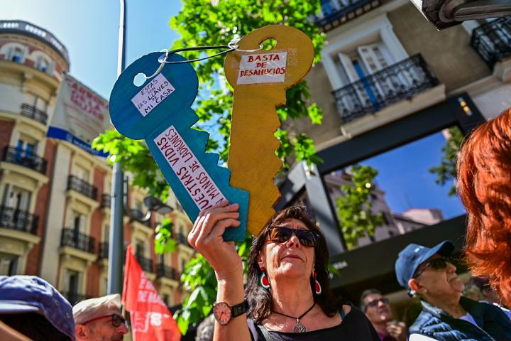 Manifestación por la vivienda
