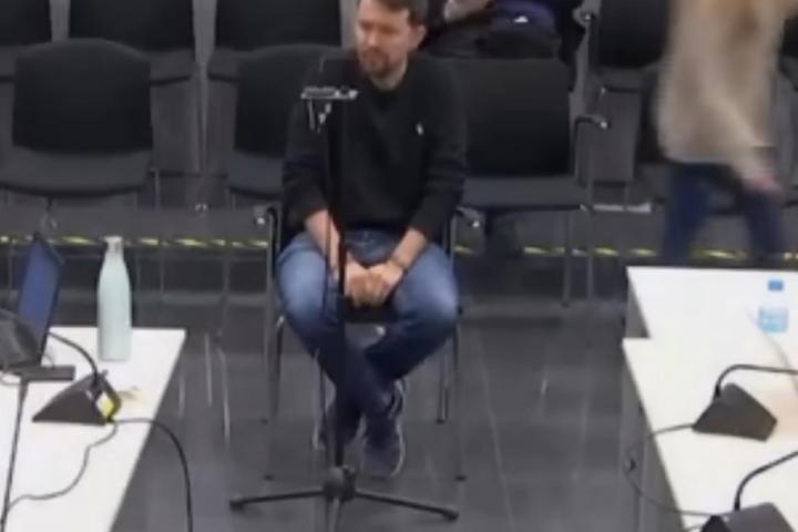 Pablo Iglesias en la Audiencia Nacional