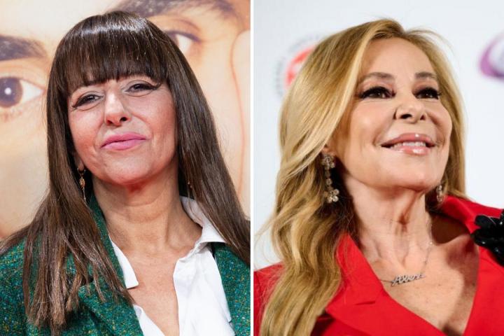 Yolanda Ramos junto a Ana Obregón, en una imagen de archivo.