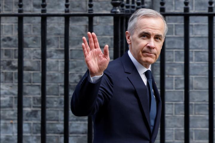 El primer ministro canadiense, el liberal Mark Carney, en una imagen de archivo durante una visita a su homólogo británico en el número 10 de Downing Street (Londres, Reino Unido).