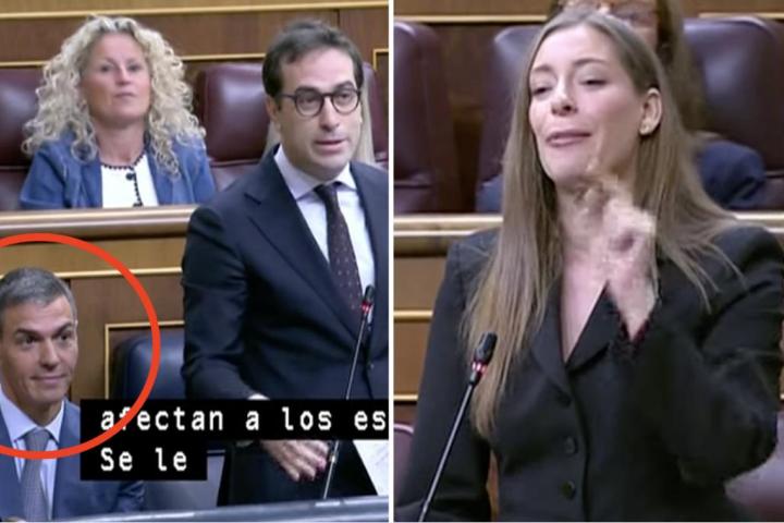 Ester Muñoz junto a Cuerpo y Sánchez