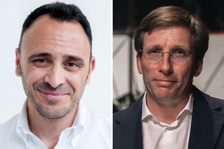 Fotomontaje de Roberto Sotomayor y José Luís Martínez-Almeida