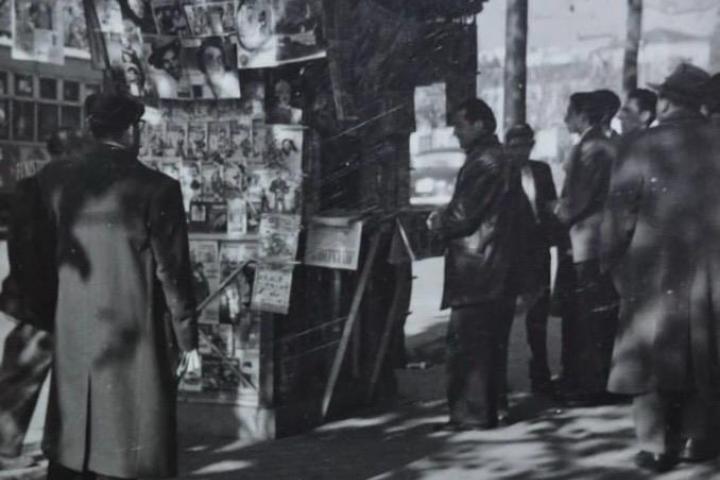 El kiosco original del Paseo de las Delicias