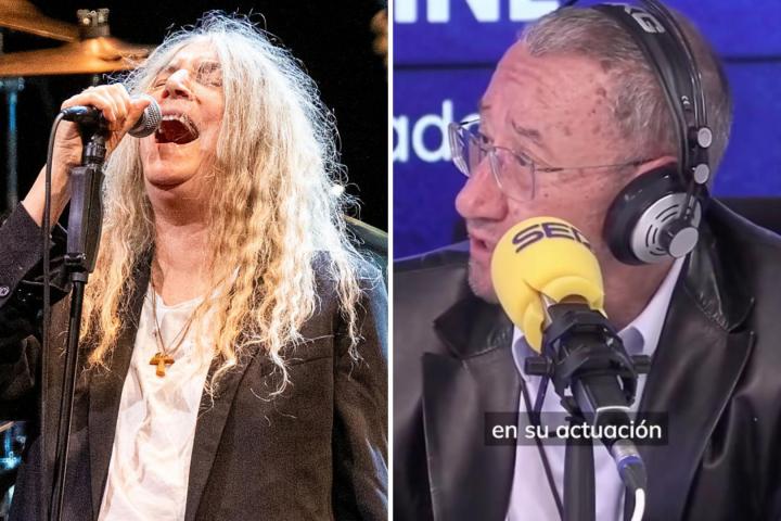 Patti Smith y Carlos Boyero.