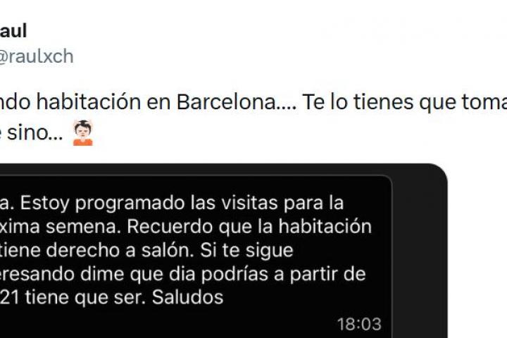 El tuit de Raúl.
