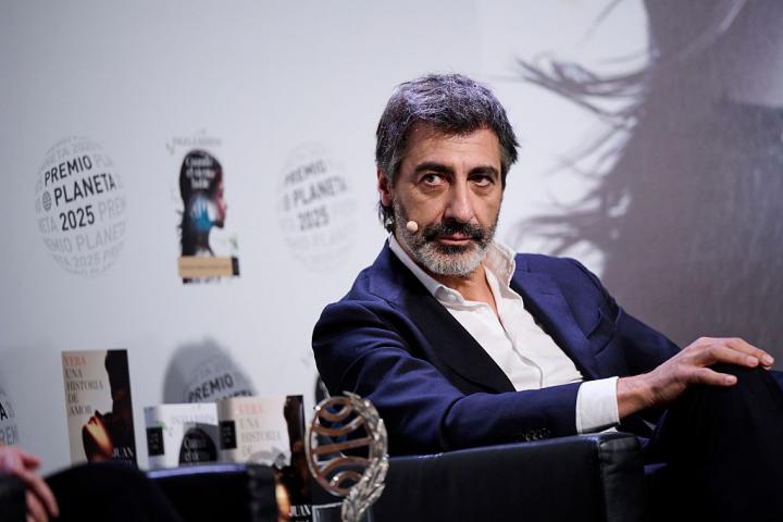 Juan del Val, durante la presentación de su novela 'Vera, una historia de amor'
