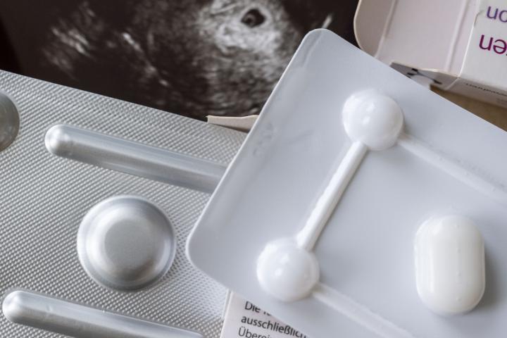 Píldoras abortivas en una imagen de archivo.