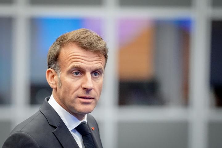 Emmanuel Macron, presidente de Francia.