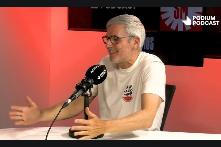Mikel López Iturriaga, en el pódcast 'Saldremos mejores'.