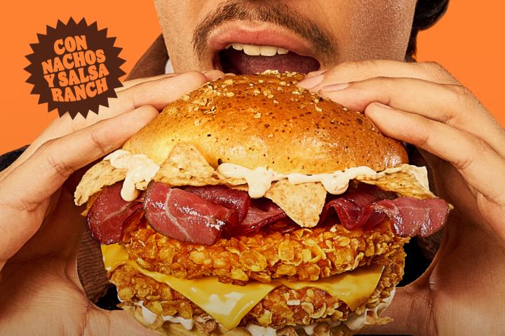 Burger Wild Ranch, el sabor del lejano oriente.