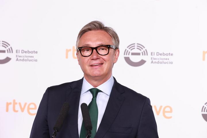 Manuel Gavira, candidato de Vox para la presidencia de la Junta de Andalucía.