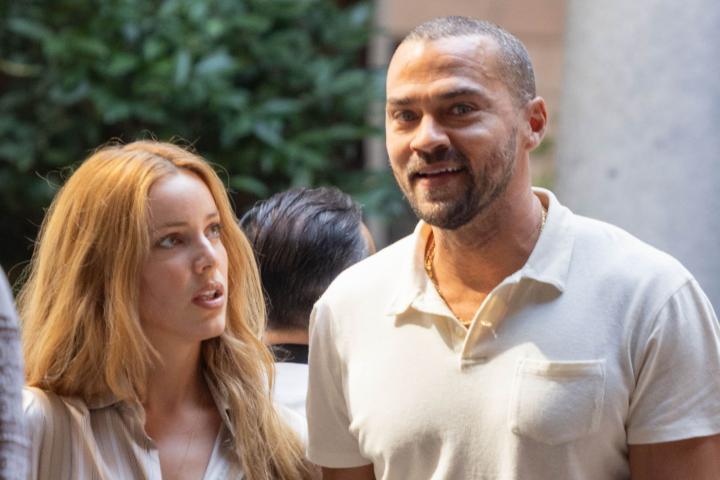 Alejandra Onieva y Jesse Williams, en una imagen de archivo.