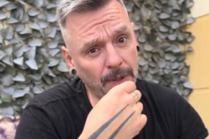 El rapero Locus, en un video de TikTok.