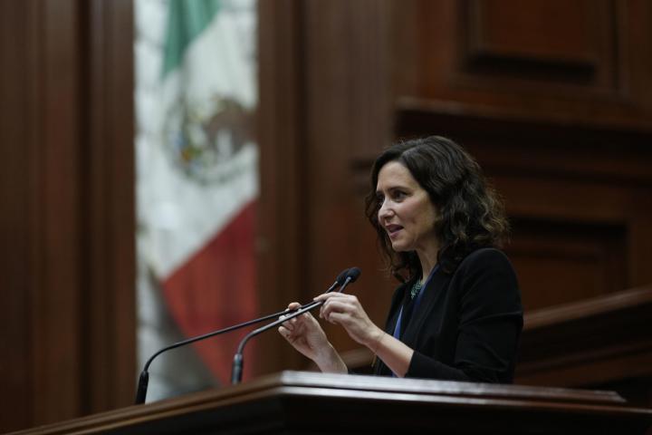 ALa presidenta de la Comunidad de Madrid, Isabel Díaz Ayuso