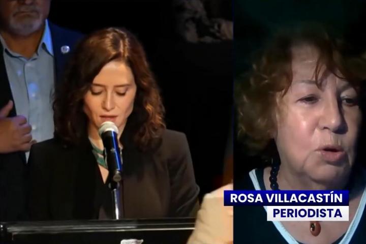 La periodista Rosa Villacastín en 'Malas Lenguas Noche'.