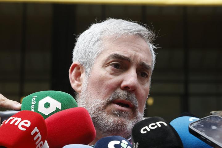 El presidente de Canarias, Fernando Clavijo