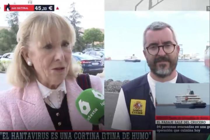 Esperanza Aguirre y Javier Padilla