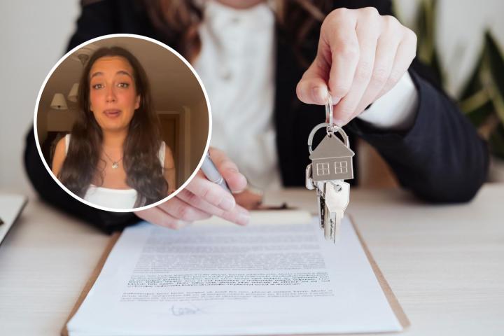 Imagen de archivo de una compra de una vivienda con la foto del vídeo de @dariduu_.
