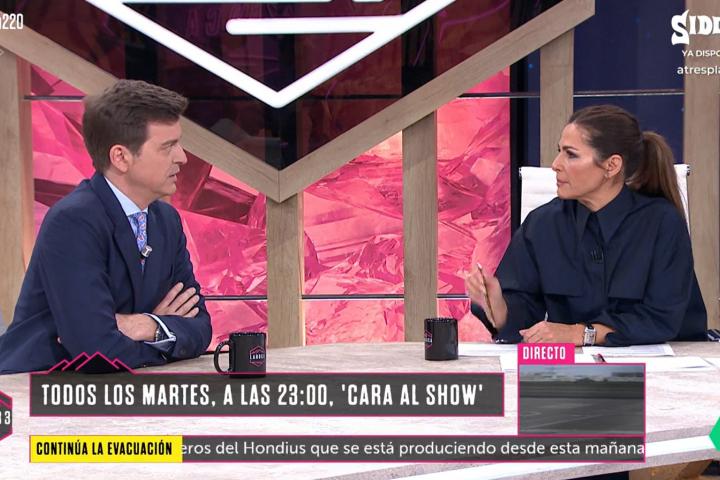 Marc Giró, durante su visita al programa 'La Roca', de laSexta