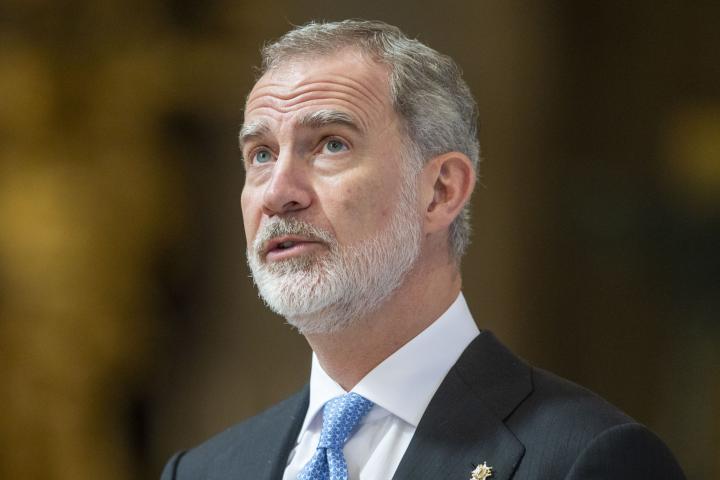 Felipe VI en su toma de posesión como Protocanónigo del Capítulo Liberiano de la Basílica de Santa María Maggiore de Roma en marzo de 2026