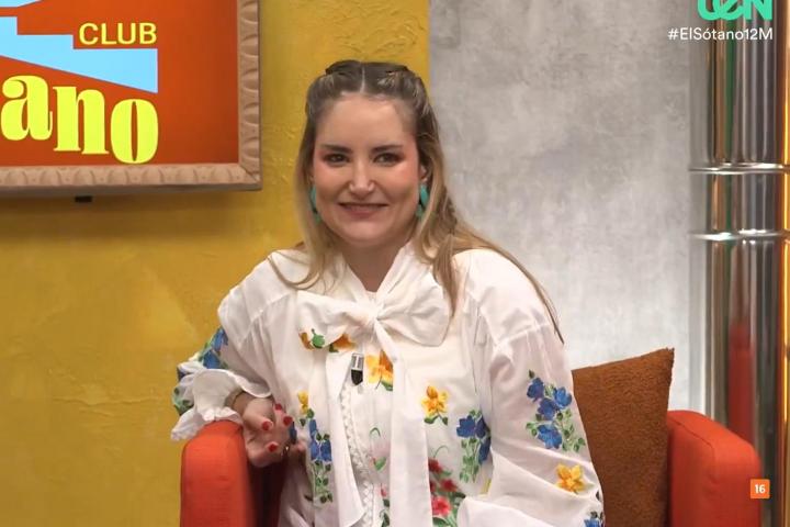 Alba Carrillo en TEN TV.