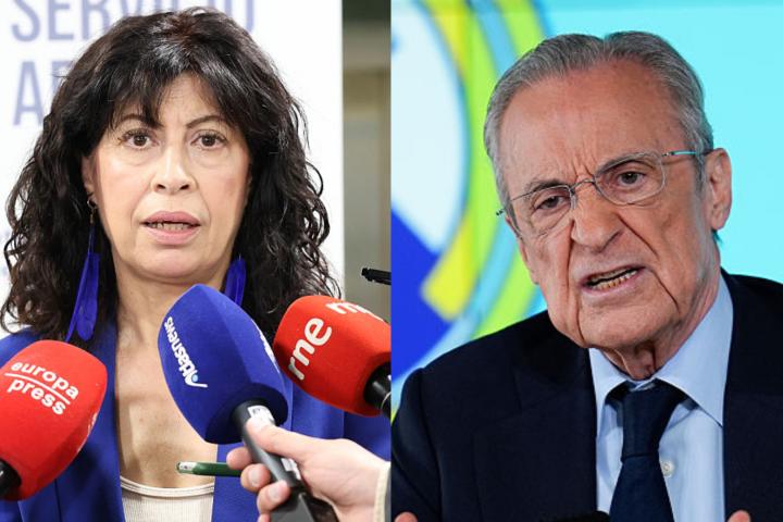 Ana Redondo y Florentino Pérez