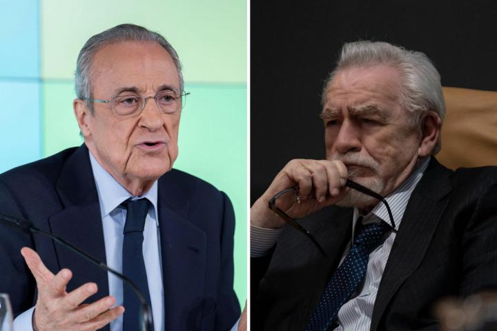 Florentino y Logan Roy, personaje de ficción de la serie 'Succession'.