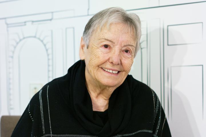 La actriz María Galiana en un acto.
