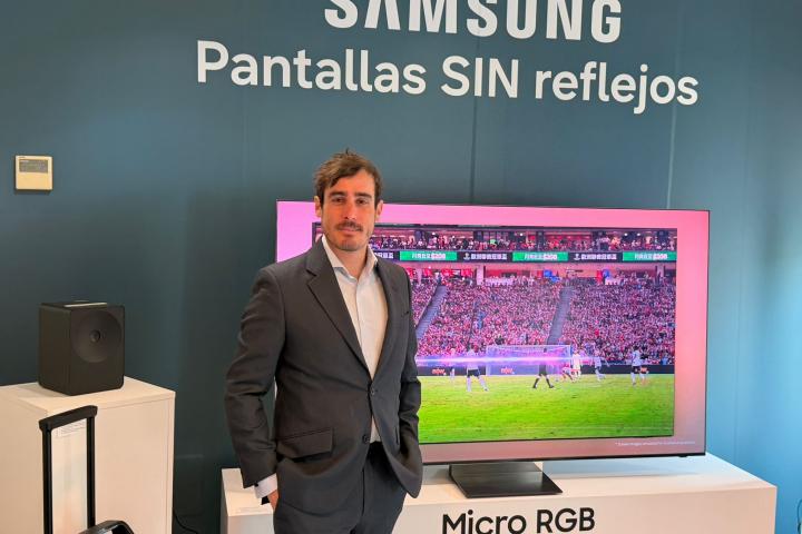 Pablo Requejo, director del Área de TV en Samsung Electronics España.