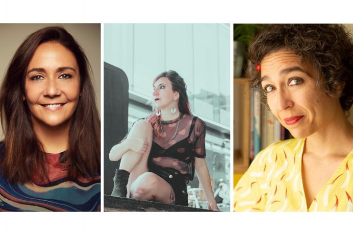Carolina África, María Velasco y Lucía Miranda