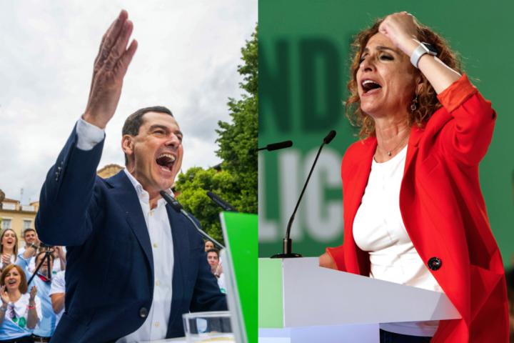 Cierre de campaña en Andalucía este viernes