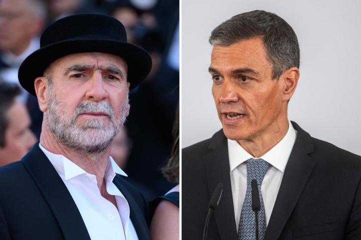 Cantona valora así a Sánchez.
