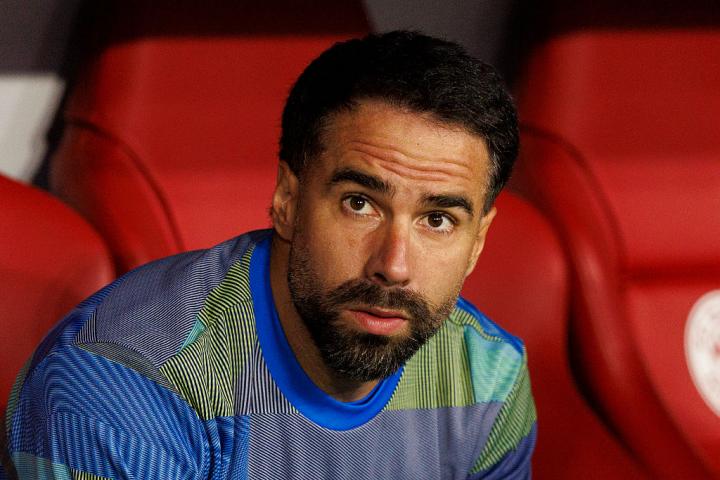 Dani Carvajal este 2026 durante un partido del Real Madrid CF en Munich, en Alemania.
