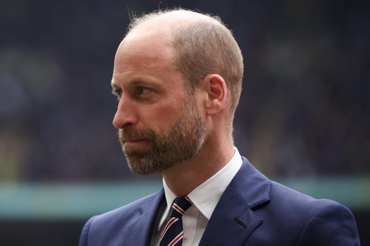 El príncipe Guillermo, duque de Cornualles, en un partido de fútbol en Londres