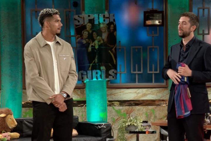 Ronald Araujo y David Broncano en 'La Revuelta'.