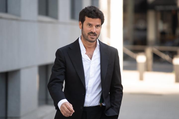 El cantante Willy Bárcenas.
