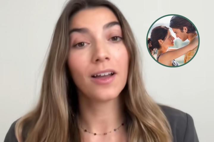 Icíar Navarro y una pareja