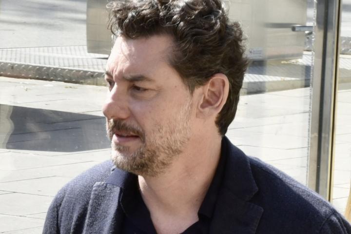 Jonathan Andik a la salida del Juzgado de Instrucción número 5 de Martorell en los que declaró como investigado por el presunto homicidio de Isak Andic