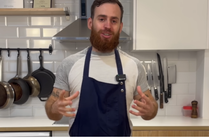 Alfredo Vozmediano, cocinero.