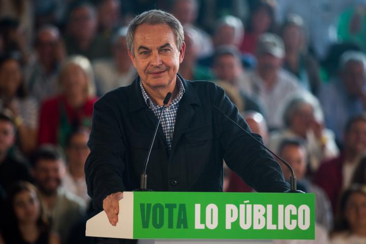 El expresidente del Gobierno, José Luis Rodríguez Zapatero.