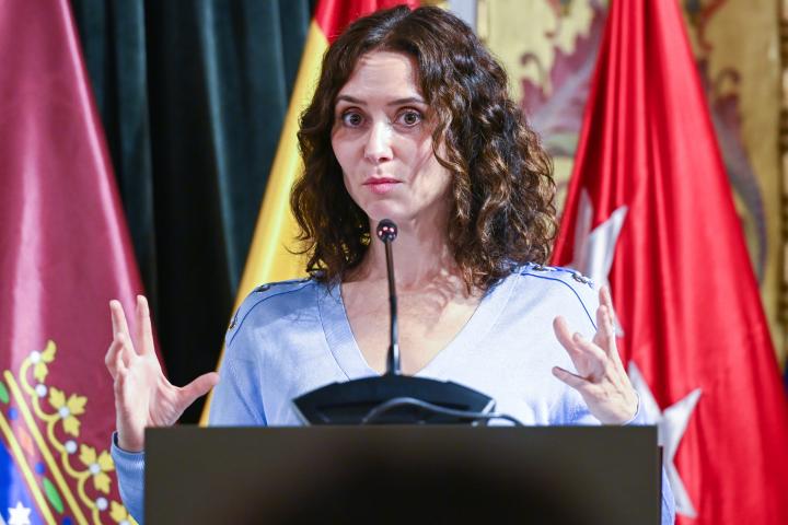 Imagen de archivo de la presidenta de la Comunidad de Madrid, Isabel Díaz Ayuso.