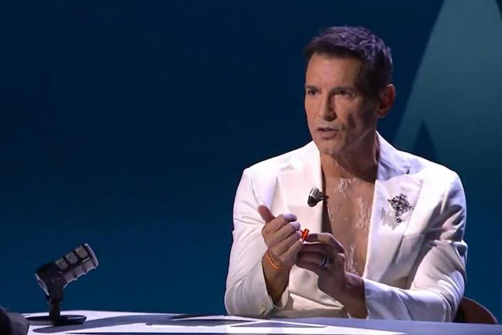 Jesús Vázquez, en 'La noche de Aimar'.