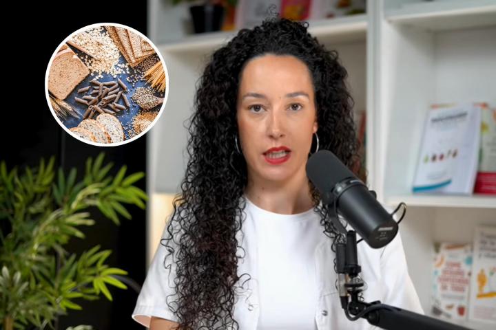 María Merino y alimentos ricos en carbohidratos