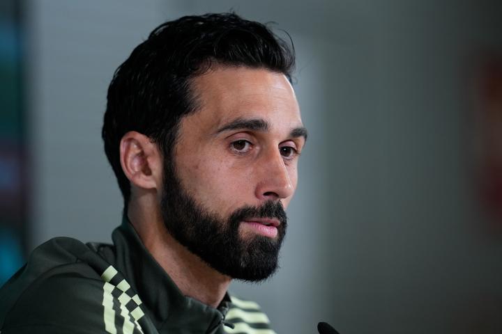 El técnico del Real Madrid, Álvaro Arbeloa.