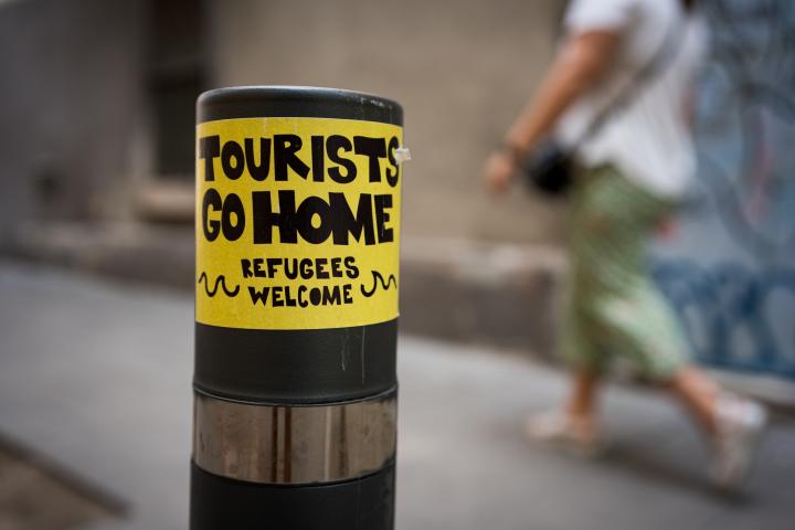 Las protestas contra el turismo masivo han ido a más en Barcelona en los últimos años