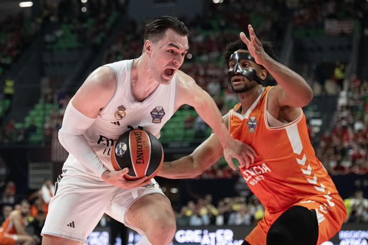 Mario Hezonja, uno de los grandes protagonistas de la final entre Real Madrid y Valencia Basket