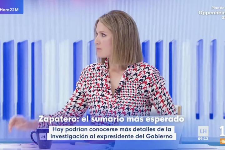 Silvia Intxaurrondo en La hora de La 1 este viernes