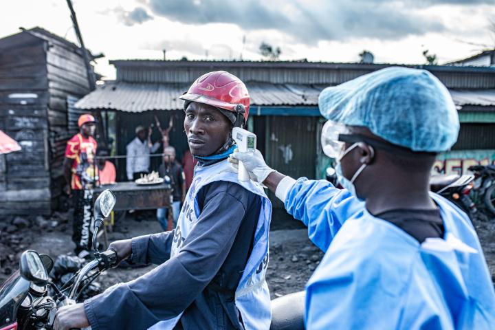 Brote de ébola en África